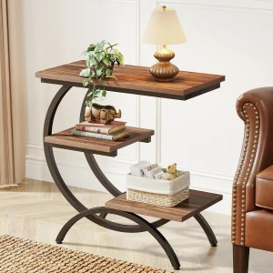 C-Shaped Side Table