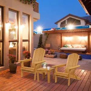 Reclining Adirondack Chair Set