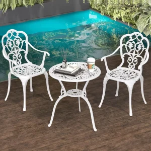 Cast Aluminum Bistro Set