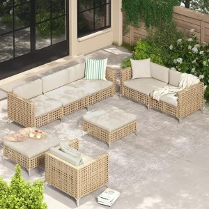 Boho Patio Sofa Set