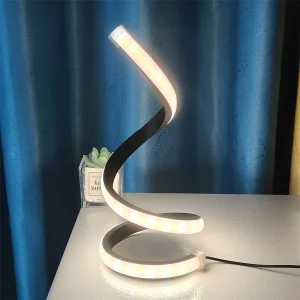 Spiral LED Table Lamp