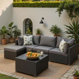 Outdoor Sectional Patio Set