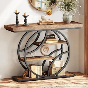 Industrial Console Table